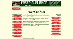 Desktop Screenshot of freergunshop.com