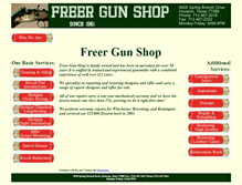 Tablet Screenshot of freergunshop.com